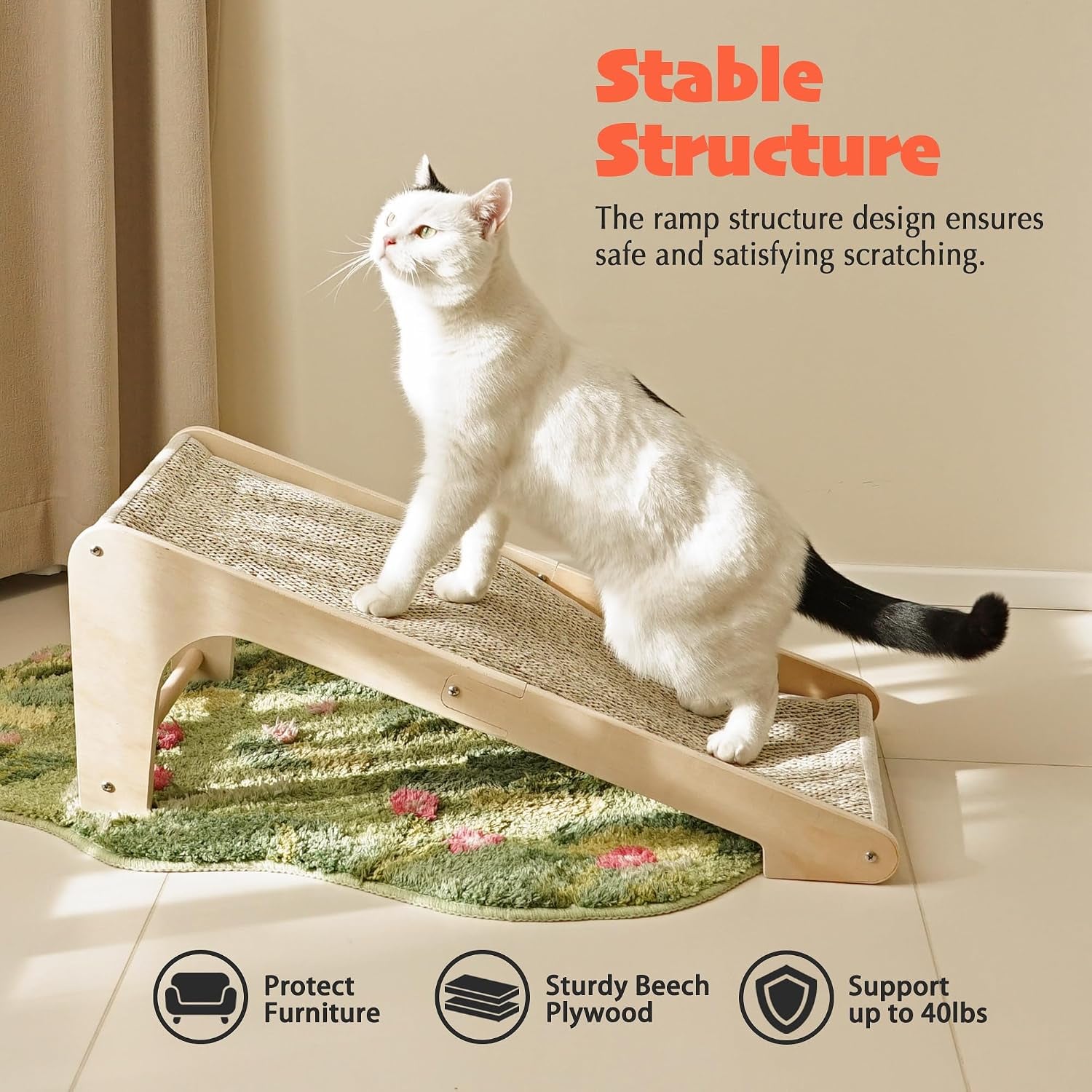 petkaray-sisal-cat-scratcher-ramp-l-shaped-scratching-post-and-scratch-pad-for-indoor-cats-couch-furniture-protector-chevron