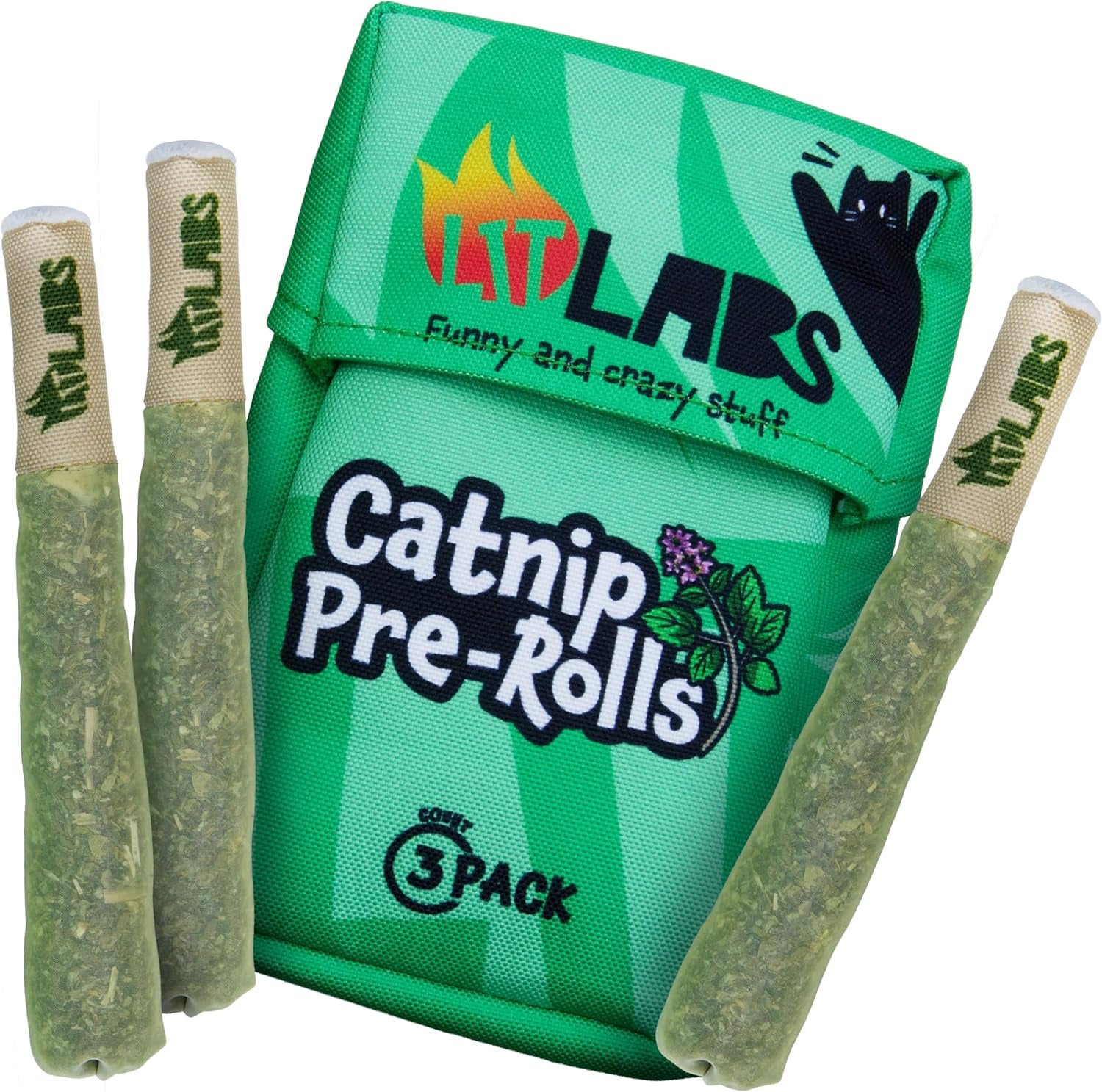 lit-labs-cat-doobie-3-pack-catnip-toys-for-cats-funny-cat-toys-safe-kitten-teething-chew-and-kicker-toys-stress-relieving-indoor-cat-gifts-that-hit-different