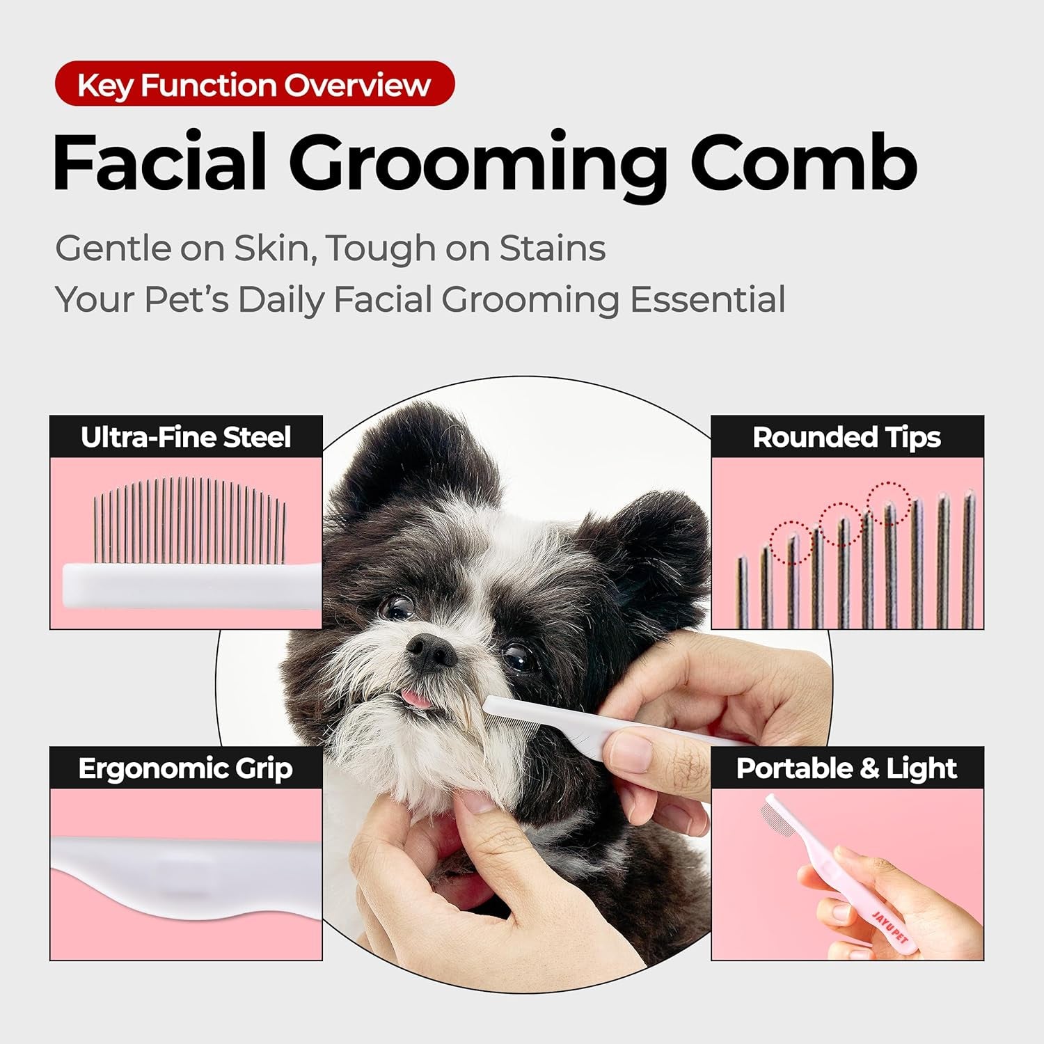 jayu-pet-facial-grooming-comb-dog-eye-combs-stress-free-eye-gunk-remover-for-dogs-cats-pet-facial-brush-cat-grooming-kit