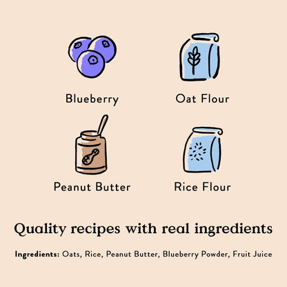 Bocce'S Bakery PB + Blueberry Crispies Low-Calorie Wheat-Free Dog Treats, 10 Oz3