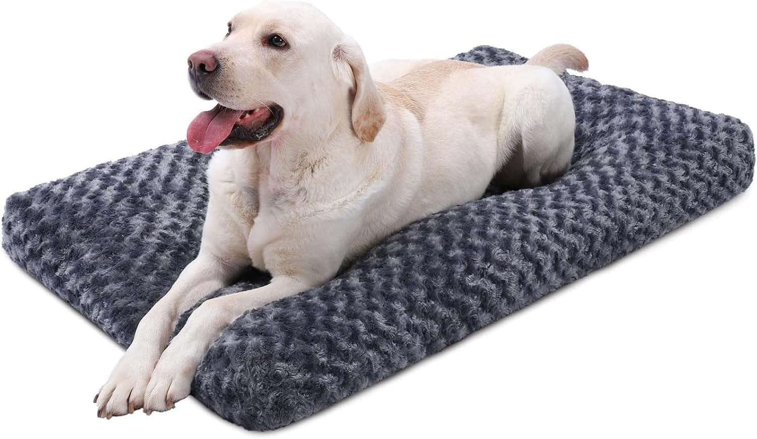 ksiia-washable-dog-bed-deluxe-plush-dog-crate-beds-comfy-kennel-pad-anti-slip-pet-sleeping-mat-for-large-jumbo-medium-small-dogs-breeds-35-x-23-gray