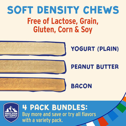 Himalayan Dog Chew Yogurt Sticks, Probiotic Treats, Peanut Butter, 5 Treats | Dog Chews with Prebiotics, Probiotics & Protein, Digestive Support, Lactose & Gluten Free, Natural Dog Treats for All Breeds7
