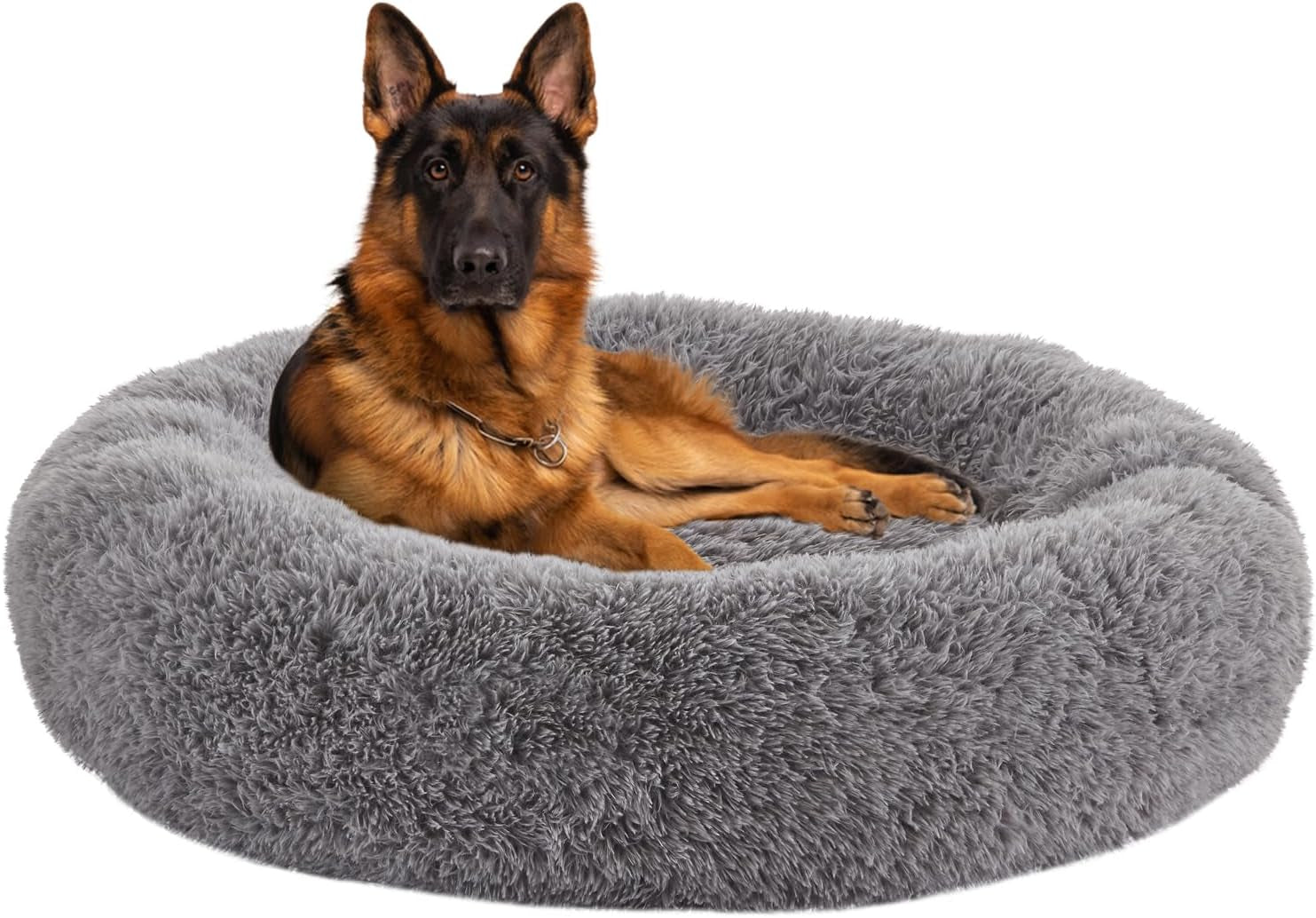 calming-dog-beds-for-large-dogs-faux-fur-donut-cuddler-dog-bed-round-fluffy-pillow-washable-pet-bed-for-dogs-up-to-80lbs-36inch