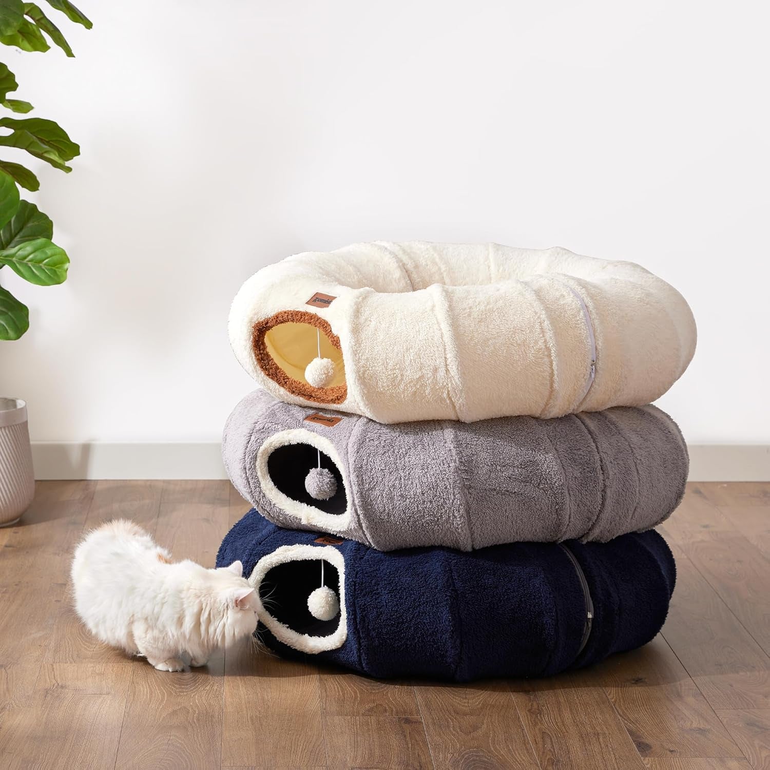 zomisia-cat-tunnel-bed-for-indoor-cats-cute-cat-donut-toy-tunnel-for-small-large-cats-peekaboo-pet-cave-play-tunnel-toys-for-kitten-rabbit-beige