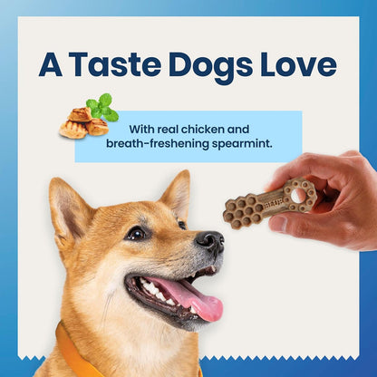 Blue Buffalo Dental Chews Medium Natural Dog Treats, Chicken & Spearmint 23-Oz Bag (28 Count)3