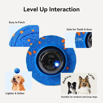 Cheerble Smart Interactive Dog Toy, Wicked Ball AIR, Automatic Moving, Bouncing, and Rotating, E-TPU Material, IPX7 Waterproof Rating, Active Rolling Ball for Puppy, Medium and Large Dogs7