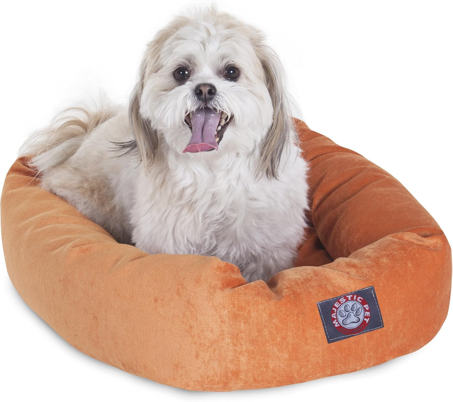 majestic-pet-40-inch-micro-velvet-calming-dog-bed-washable-cozy-soft-round-dog-bed-with-spine-for-head-support-fluffy-donut-dog-bed-40x29x9-inch-round-pet-bed-large-pearl