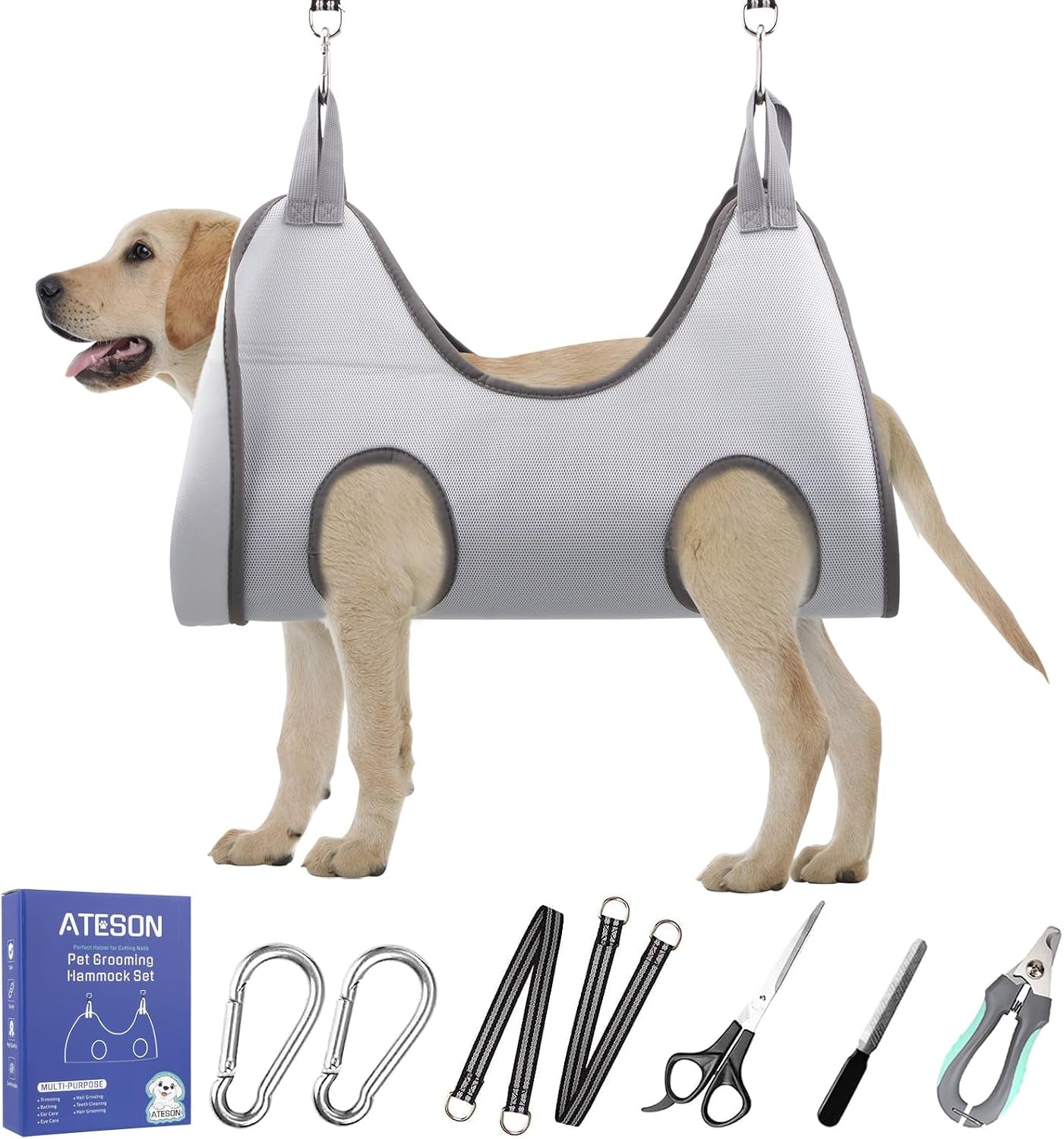 ateson-pet-grooming-hammock-with-nail-clippers-nail-trimmers-grooming-scissors-dog-grooming-harness-for-nail-trimming-pet-grooming-sling-helper