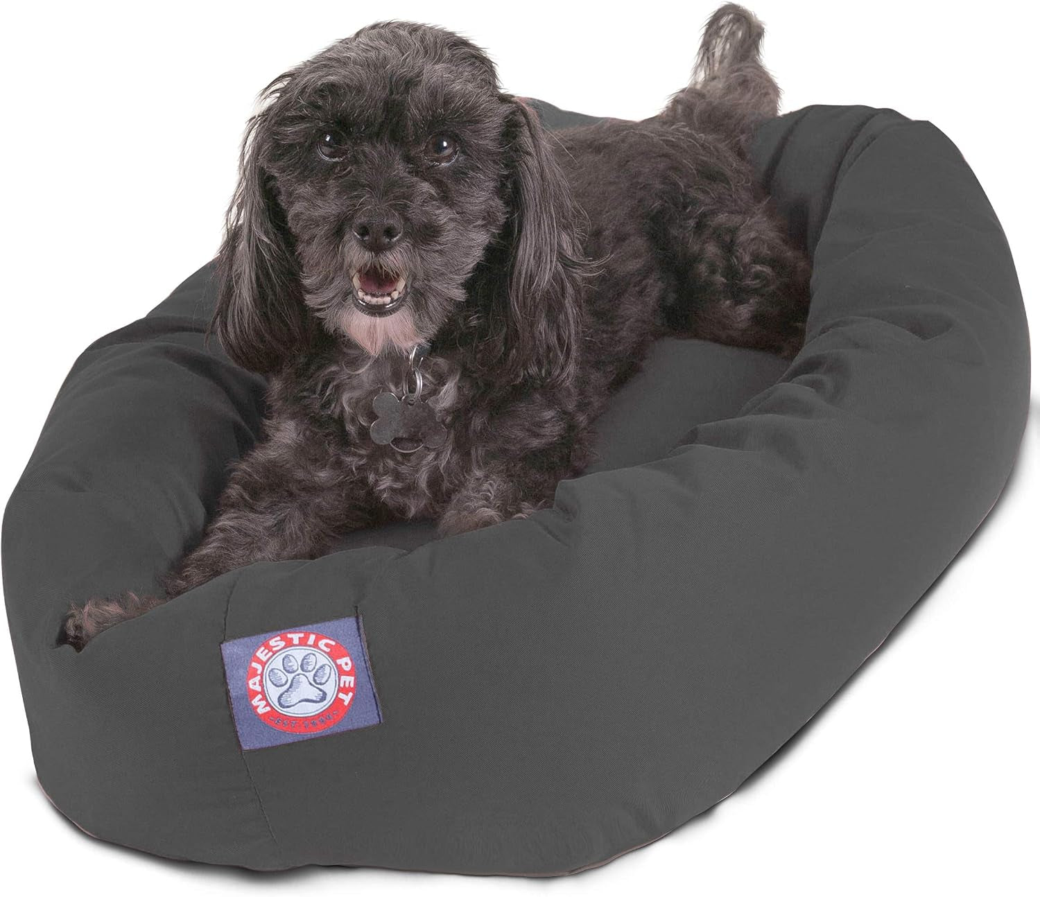 majestic-pet-40-inch-bagel-calming-dog-bed-washable-cozy-soft-round-dog-bed-with-spine-support-for-dogs-to-rest-their-head-fluffy-donut-dog-bed-40x29x9-inch-round-pet-bed-large-blue