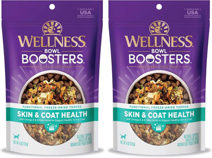 Wellness Bowl Boosters Digestive Health Dog Food Topper with Freeze Dried Pieces for Small, Medium, and Large Breeds, Sensitive Stomach, Grain Free, Natural, Chicken Recipe, 4 Oz Bag21