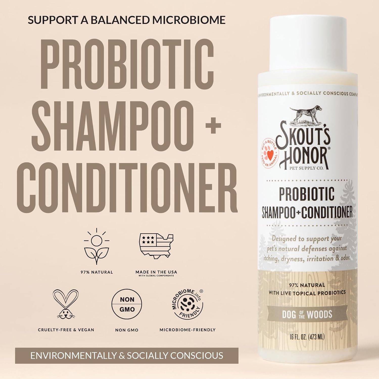 skouts-honor-probiotic-dog-shampoo-and-conditioner-dotw-16-oz-hydrating-natural-2-in-1-for-itchy-skin-microbiome-friendly-with-avocado-oil-omega-3s-paraben-sulfate-free