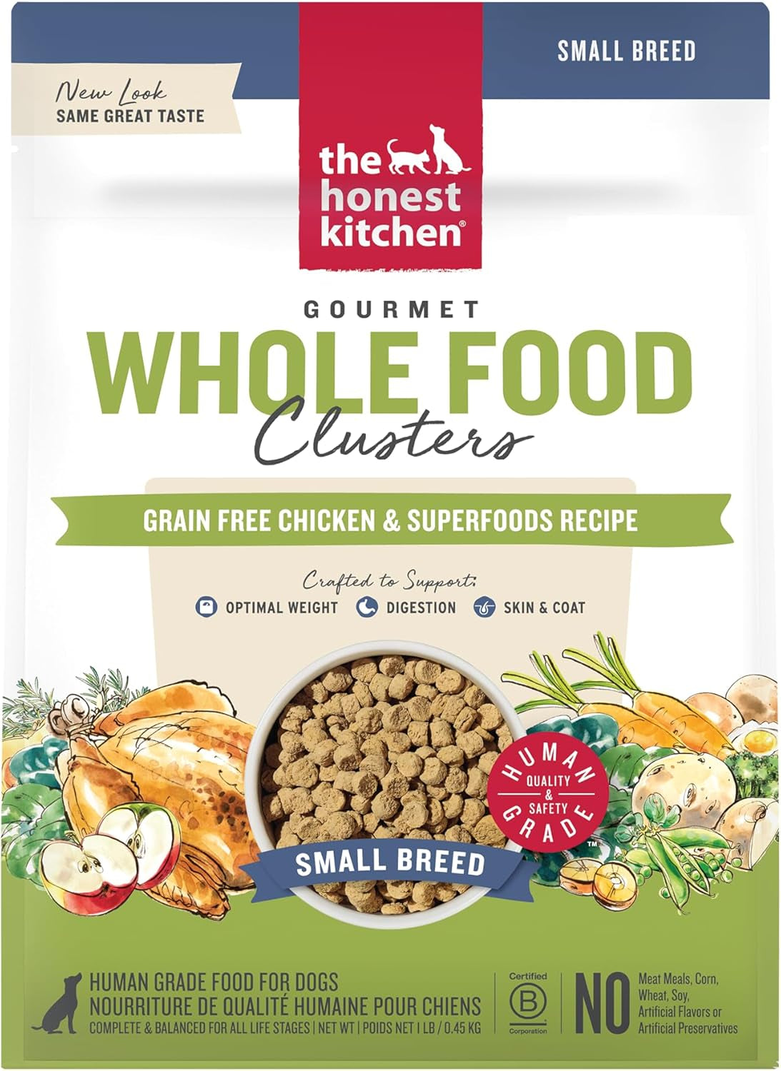 the-honest-kitchen-whole-food-clusters-small-breed-grain-free-chicken-dry-dog-food-4-lb-bag