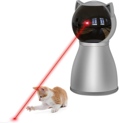 YVE LIFE Cat Toys Laser for Indoor Cats,The 4Th Generation Real Random Trajectory Motion Activated Rechargeable Automatic Cat Laser Toy,Interactive Cat Toys for Bored Indoor Cats/Kittens7
