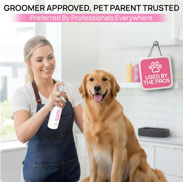 Biosilk for Dogs Silk Therapy Detangling and Shine Protecting Spray, Ph Balanced Leave-In Mist with Silk and Vitamins for Dematting, Paraben-Free, All Coats and Breeds, 8 Fl Oz | Ph-Balanced, Paraben-Free Leave-In Mist with Silk and Vitamins; Dematting Spray for All Coats and Breeds5