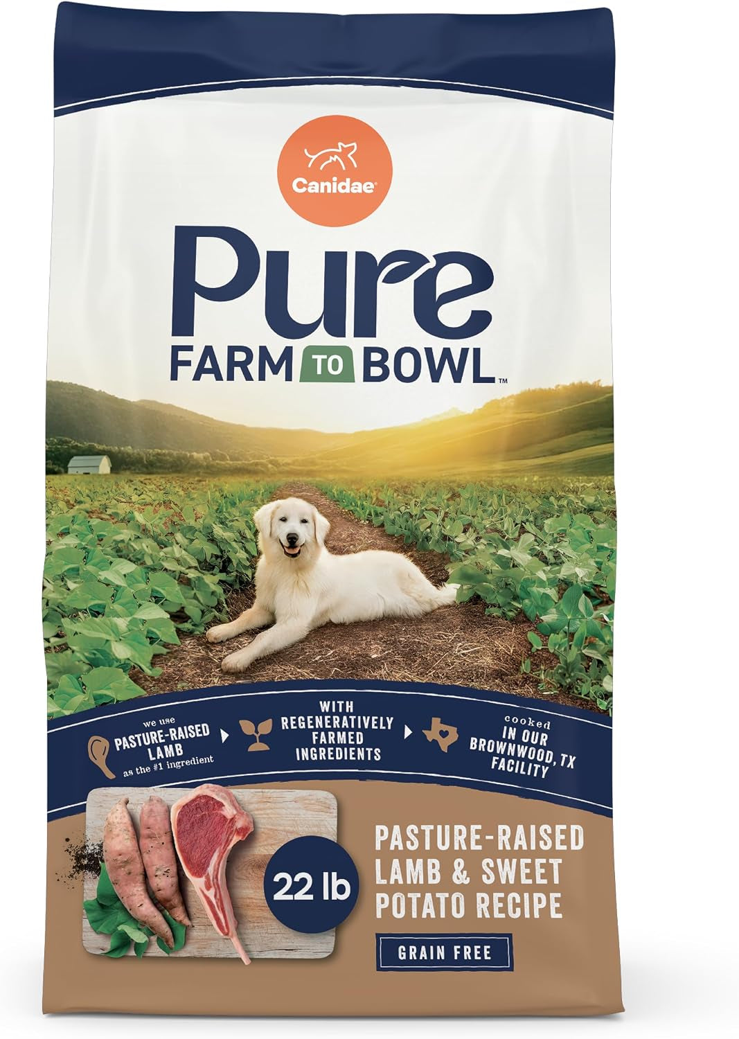 canidae-pure-farm-to-bowl-dry-dog-food-balanced-nutrition-for-adult-dogs-limited-ingredient-formula-grain-wheat-soy-free-22-lb-wild-caught-salmon-sweet-potato-recipe