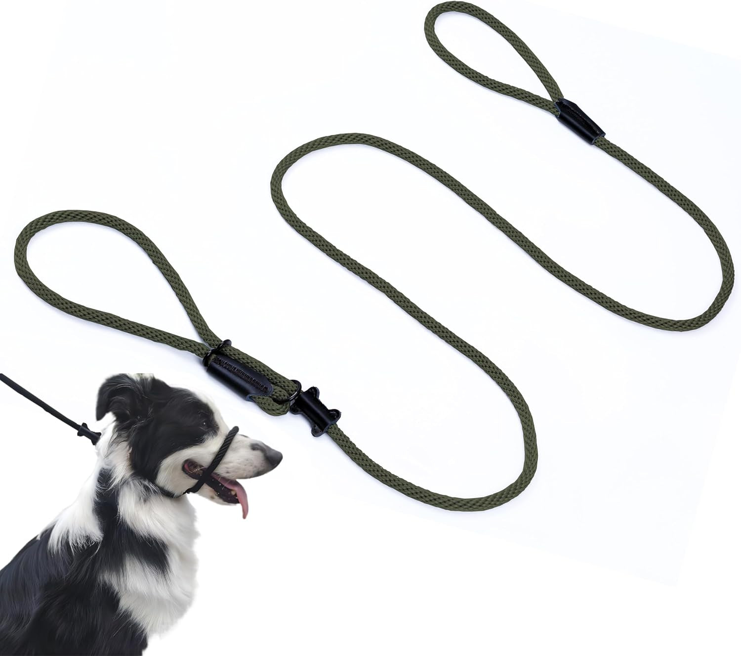 no-pull-dog-leash-figure-8-slip-lead-head-collar-for-large-dogs-black