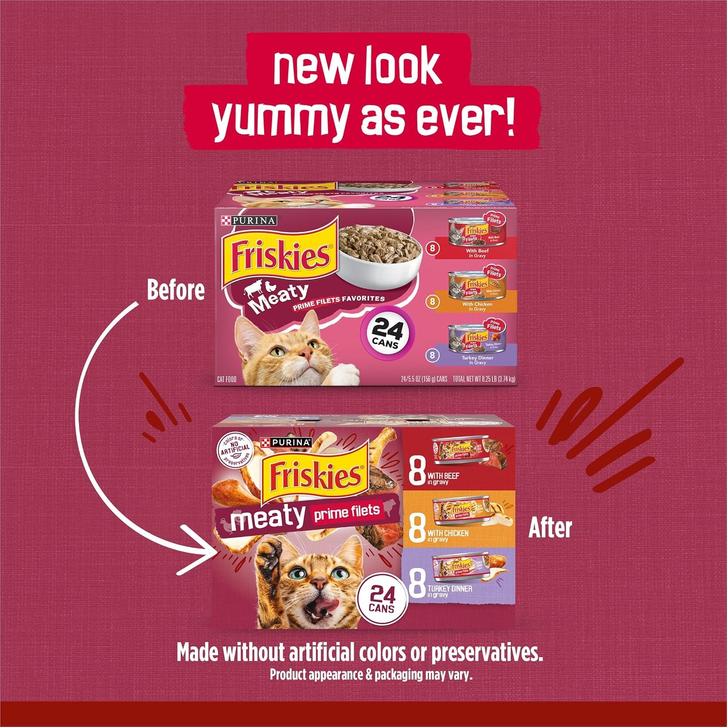 purina-friskies-gravy-wet-cat-food-variety-pack-prime-filets-meaty-favorites-pack-of-24-5-5-oz-cans
