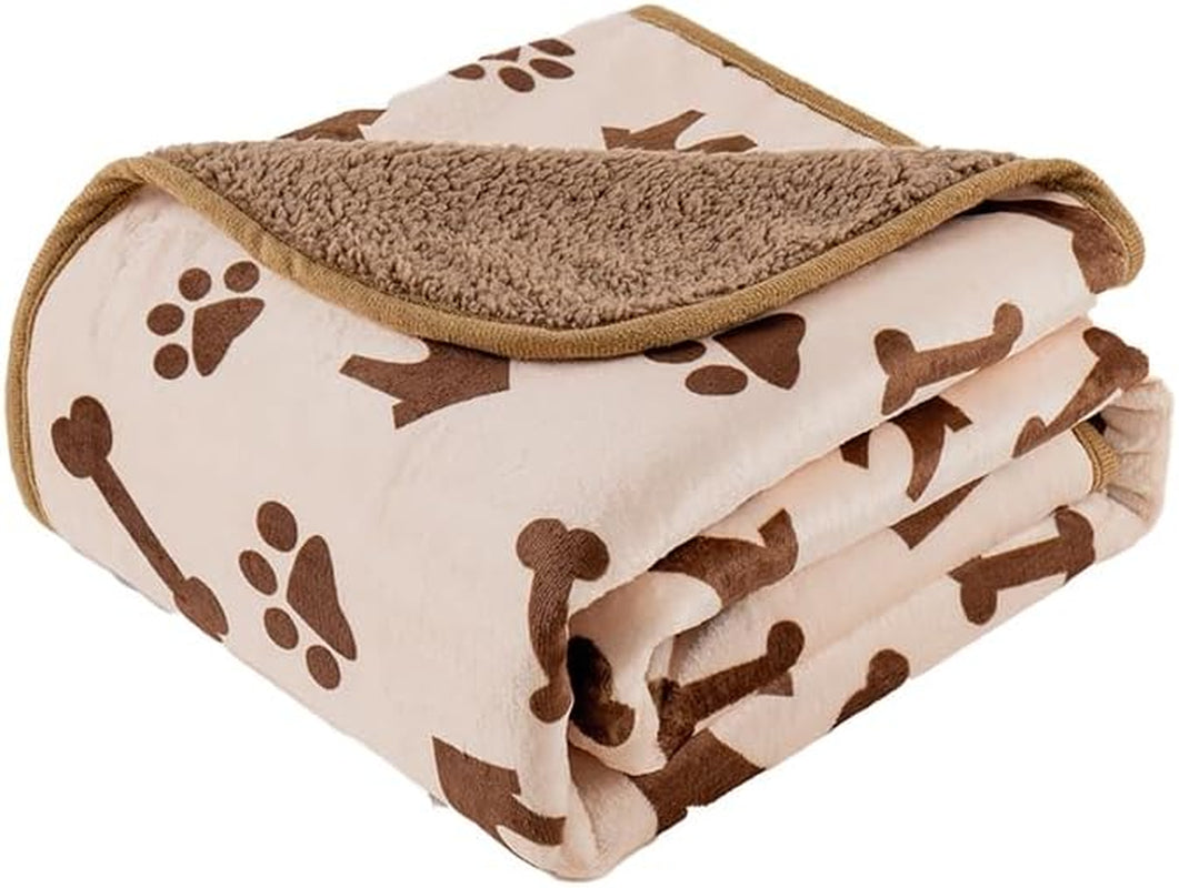 washable-waterproof-dog-blankets-for-large-dogs-50x60-black-soft-fluffy-pet-blanket-for-couch-sofa-car-crate-bed-furniture-protector-reversible-sherpa-fleece-dog-blanket-paw-pattern