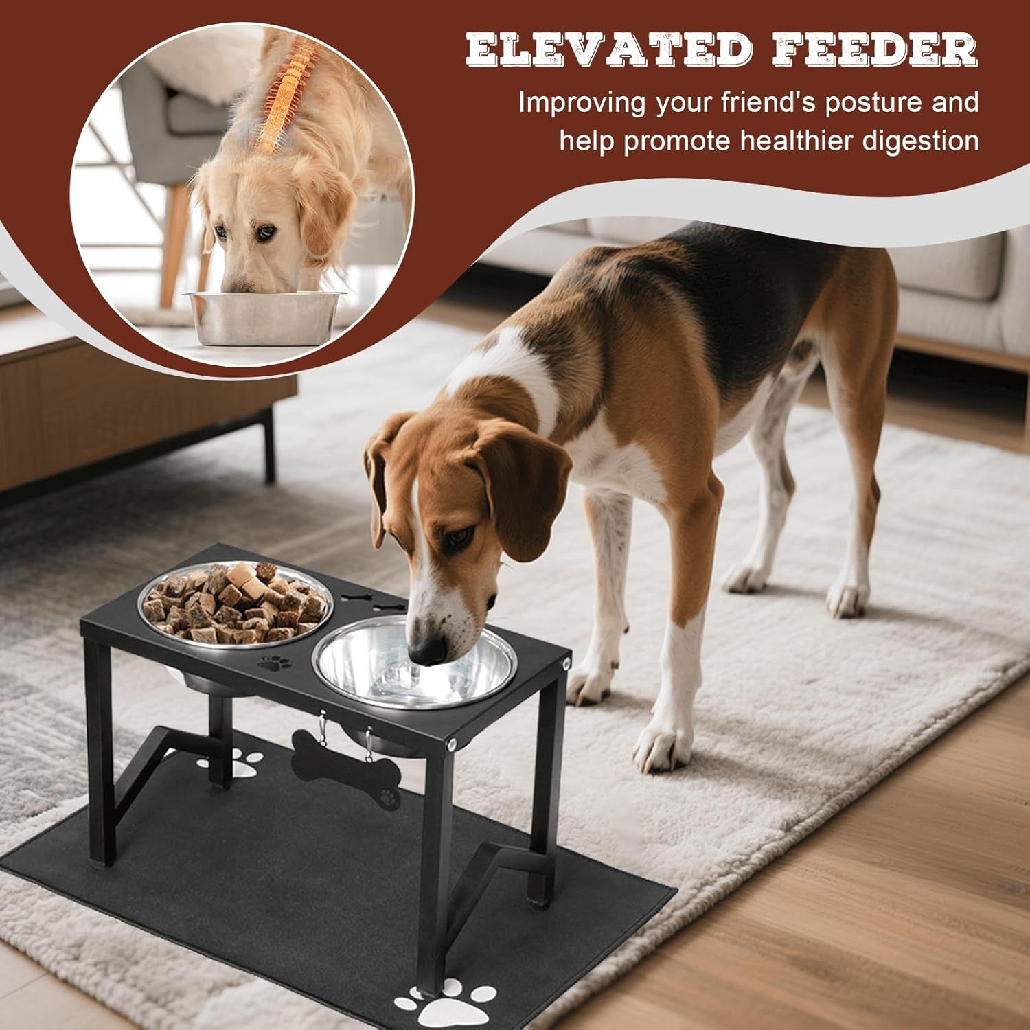 elevated-dog-bowls-metal-raised-dog-bowl-stand-with-2-thick-58oz-stainless-steel-food-bowls-non-slip-mat-11-8-tall-for-medium-large-breeds