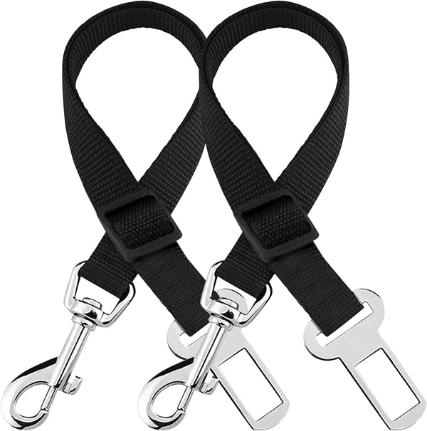 Sungrow Dog Seat Belt for Car, Adjustable Nylon Pet Seatbelt, Supports All Cars, Dog Car Leash Seat Belt, Seatbelt for Dogs, Cats & Ferrets Travel Harness1