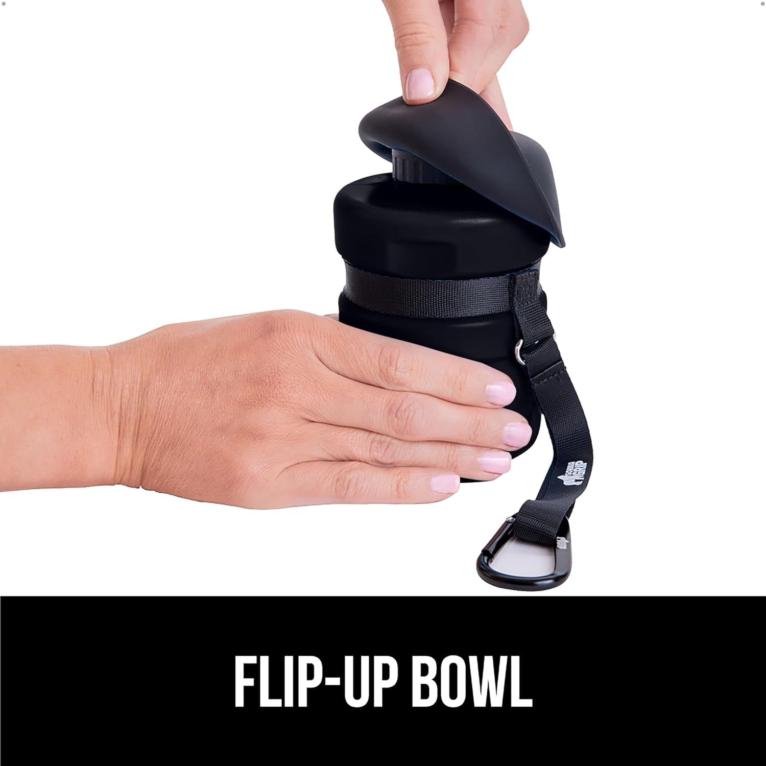 gorilla-grip-dog-water-bottle-portable-water-bowl-dispenser-for-dogs-16-oz-leak-proof-pet-travel-squeeze-bottles-food-grade-silicone-stocking-gifts-for-pets-to-go-puppy-essentials-black