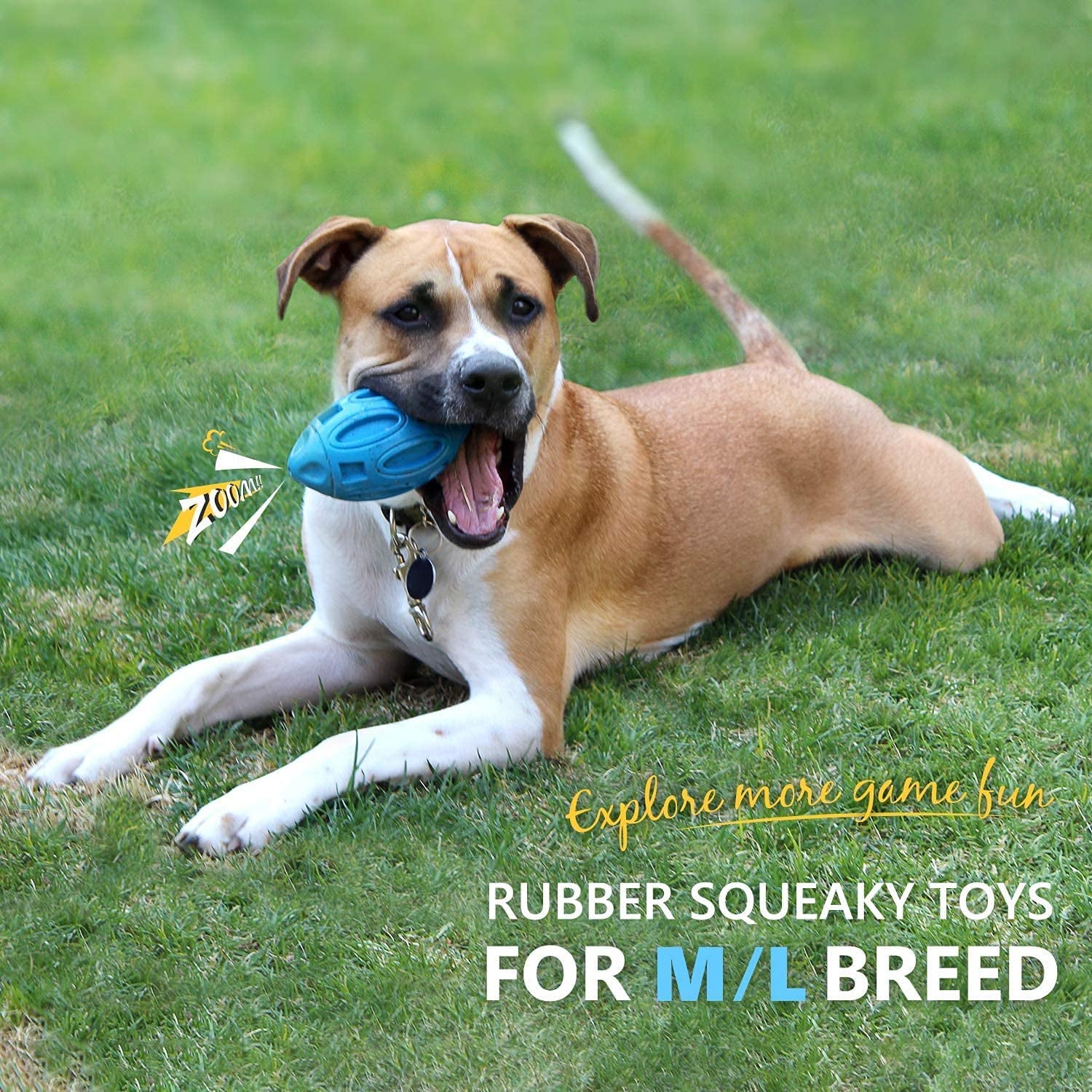 eastblue-squeaky-dog-toys-for-aggressive-chewers-rubber-puppy-chew-ball-with-squeaker-almost-indestructible-and-durable-pet-toy-for-medium-and-large-breed