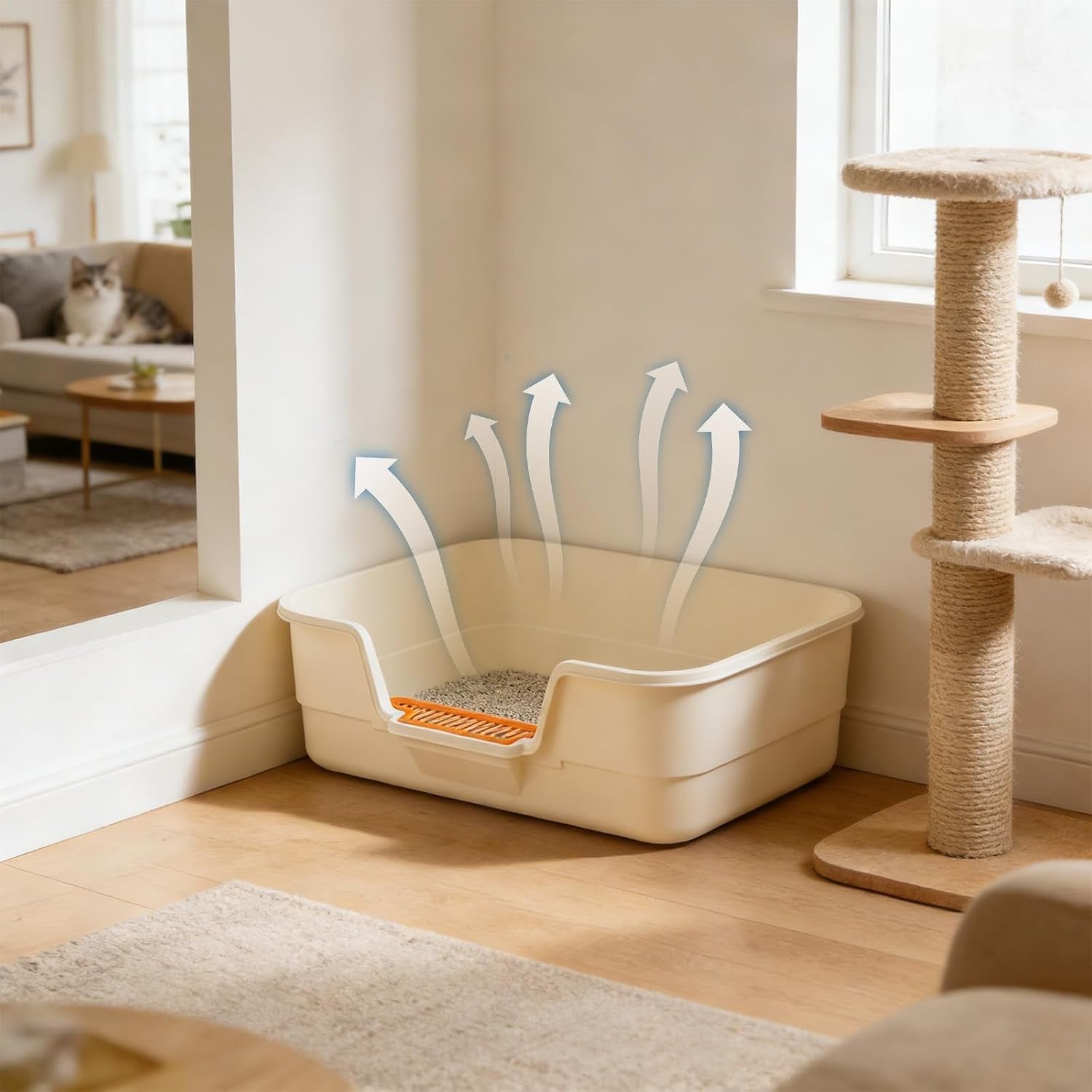 large-cat-litter-box-with-lid-shovel-cute-breathable-potty-anti-splashing-toilet-high-edges-kitty-covered-litter-boxes-for-kitty-cat-litterbox-for-indoor-use-cat-owners-gifts-for-women