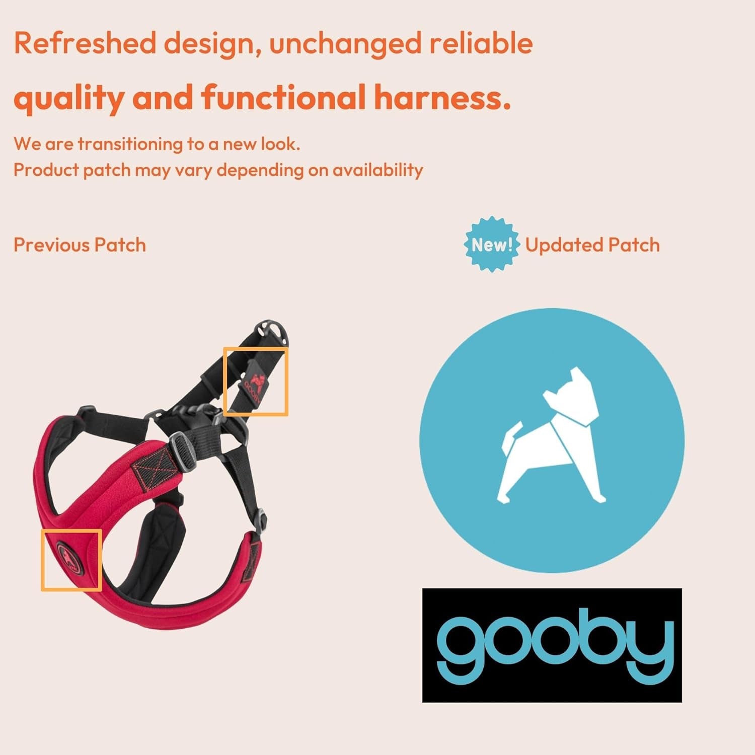 gooby-escape-free-sport-harness-red-medium-no-choke-step-in-patented-neoprene-small-dog-harness-with-four-point-adjustment-perfect-on-the-go-dog-harness-for-medium-dogs-no-pull-and-small-dogs