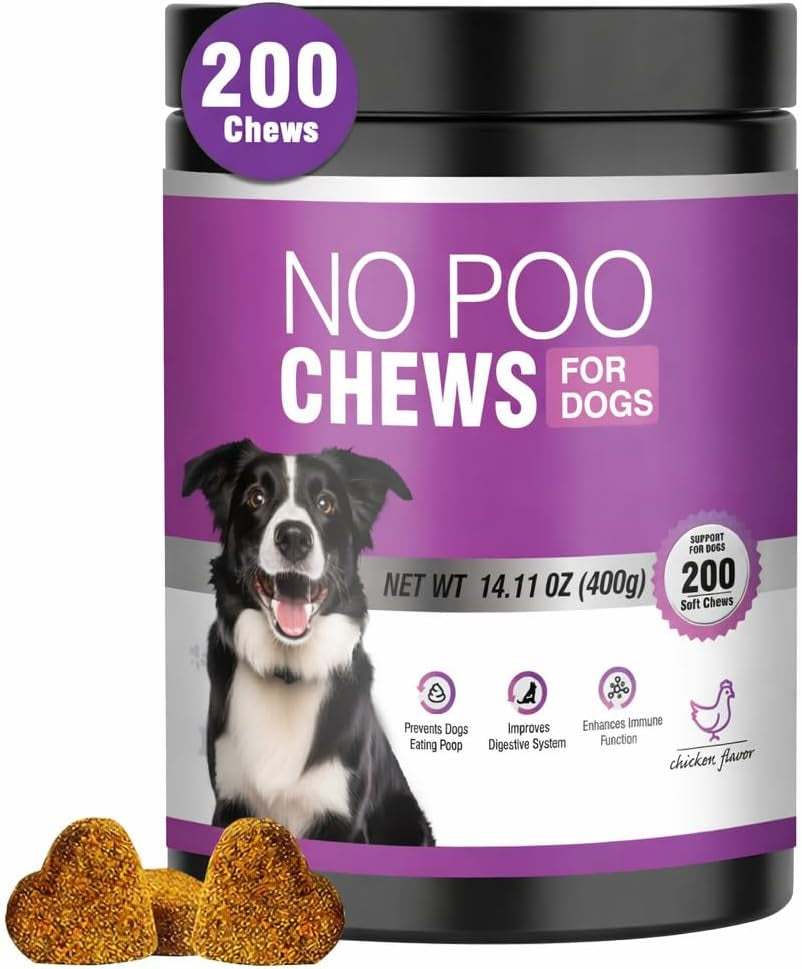 200-chews-no-poo-chews-no-poop-eating-deterrent-for-dog-coprophagia-deterrent-for-dogs-prevent-stop-dogs-from-eating-poop-supplement-with-digestive-enzymes-probiotics-breath-freshener-chicken