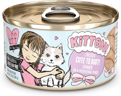 Weruva Kitten, Fur Baby Favorites Variety Pack, 3Oz Can (Pack of 12)14