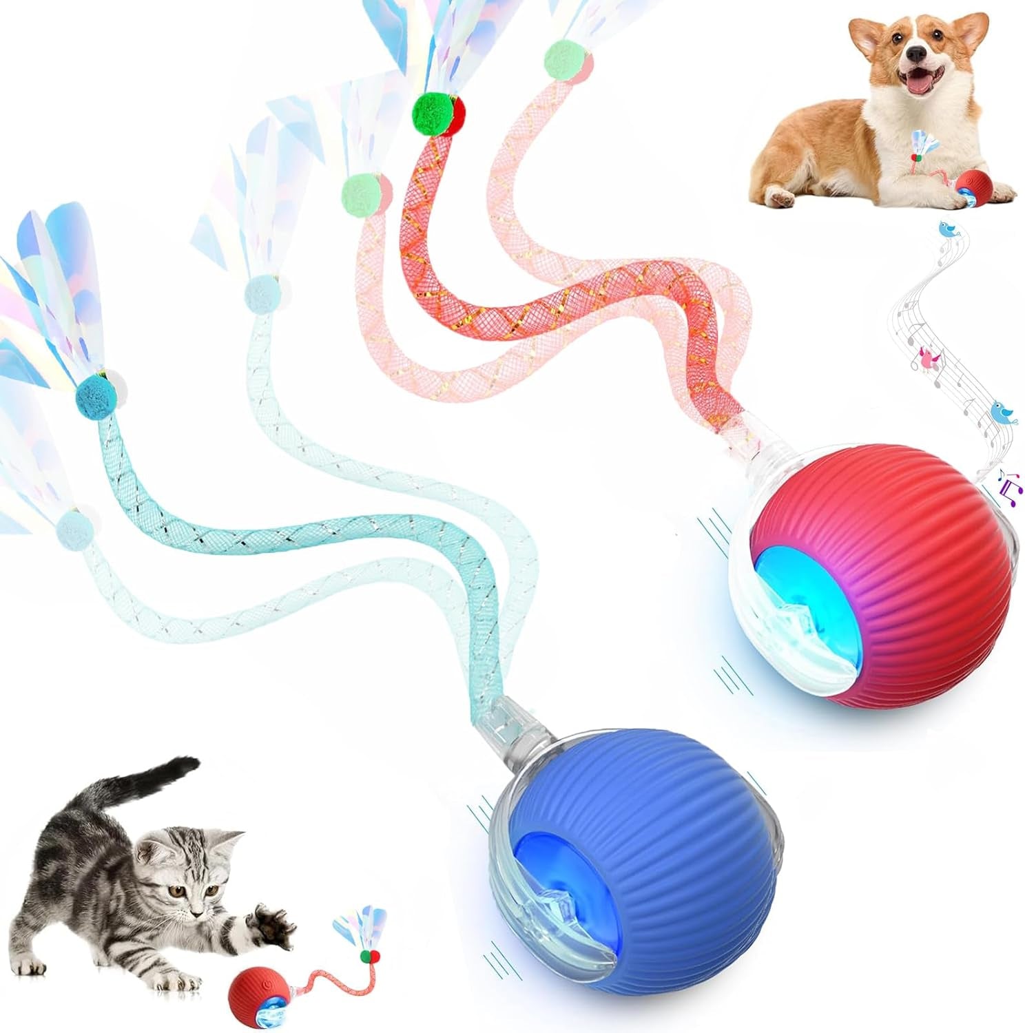 2-packs-speed-2-0-tail-interactive-cat-toys-for-indoor-cats-chirping-motion-activate-cat-toy-smart-kitten-rolling-ball-moving-ball-toys-rechargeable-dog-cats-bal-l-for-enrichment-exercise