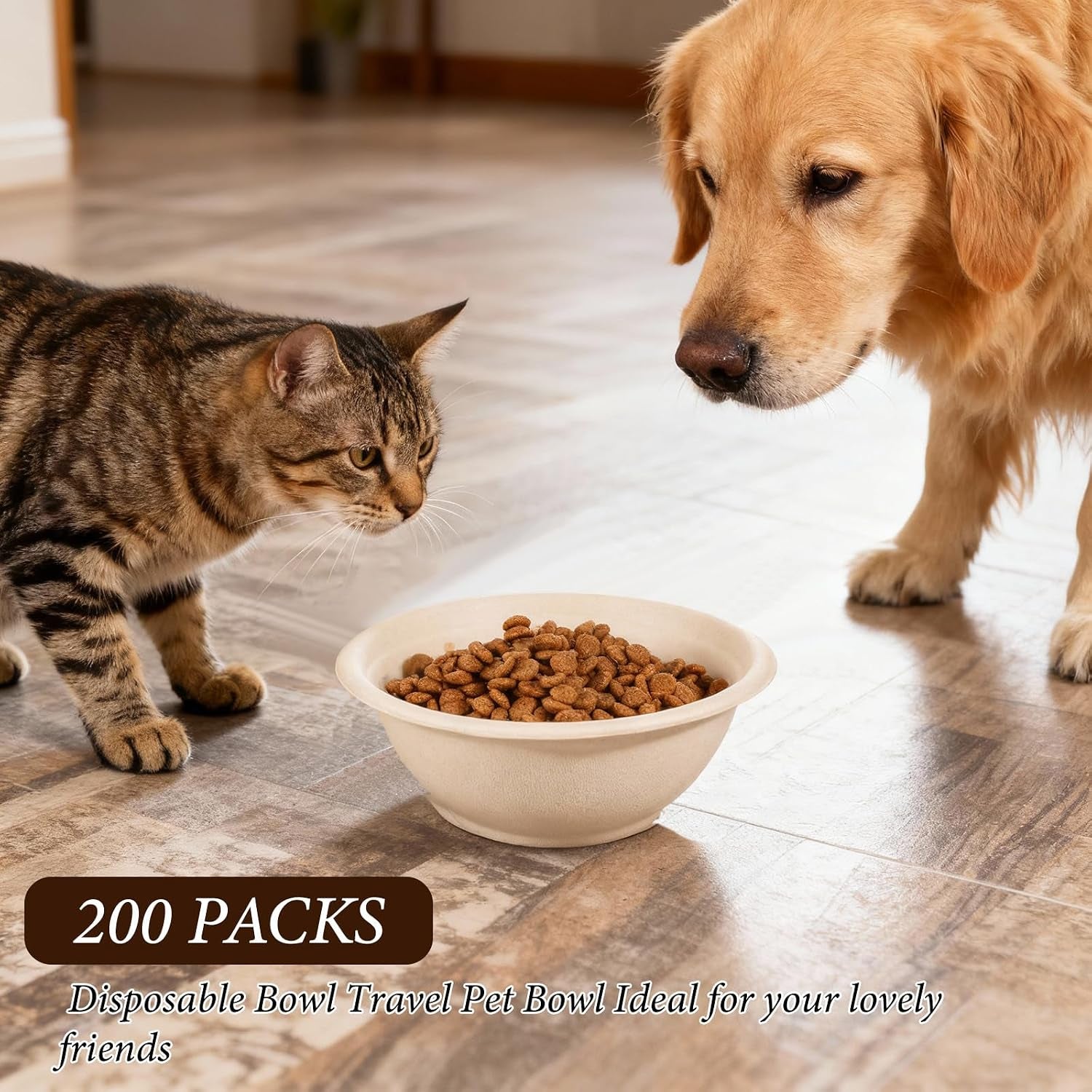 shenliu-200-pcs-disposable-pet-bowls-bulk-8-oz-disposable-dogs-cat-food-travel-bowls-paper-puppy-cat-food-dish-safe-container-for-outdoor-small-animal-feeding-and-watering-supplies