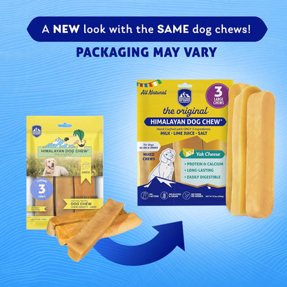 Himalayan Dog Chew, the Original Yak Cheese Dog Chews, 3 Large/Xl Yak Chews8