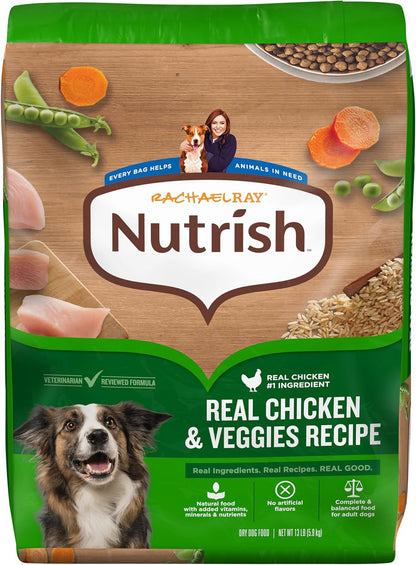 Nutrish Dry Dog Food, Real Chicken & Veggies, 40 Lb. Bag (Rachael Ray)13