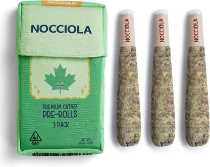 Nocciola 3 Pack Catnip Toys for Cats, Funny Cat Toys Filled with 100% Pure Organic Catnip, Safe Kitten Teething Chew and Kicker Toys, Stress Relieving Fun for Indoor Cats9
