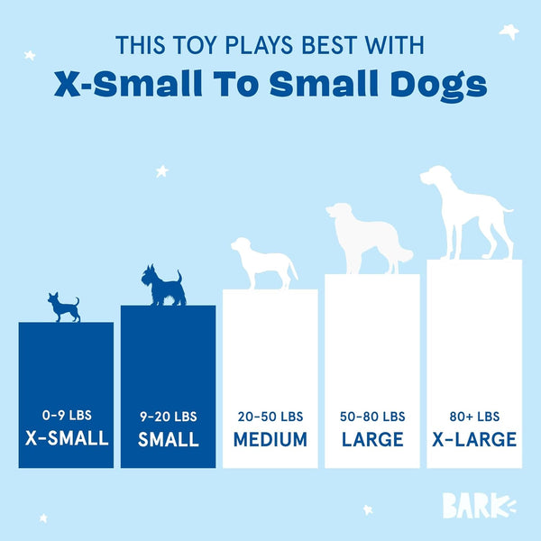 Barkbox Animal Squeakers 4-In-1 Interactive Plush Dog Toy - Squeaky Dog Toys with Crinkle Box and Treat-Hiding - for Extra Small to Small Dogs and Puppies5