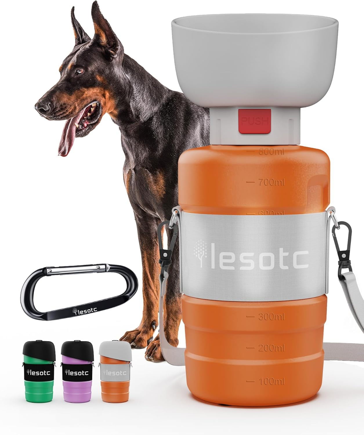 lesotc-dog-water-bottle-portable-water-dispenser-with-travel-water-bowl-leak-proof-pet-travel-squeeze-bottle-puppy-essentials-dog-stuff-accessories-for-outdoor-walking-hiking-camping
