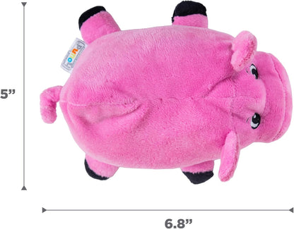 Outward Hound Fattiez Pig Plush Squeaky Dog Toy, Small6