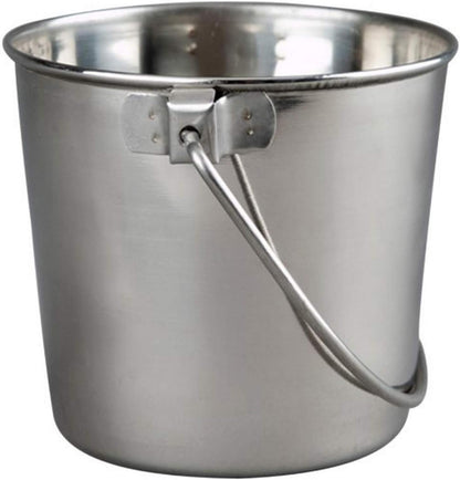 Advance Pet 16 Qt (4 Gal) Stainless Steel Bucket – Heavy Duty, Rust Resistant, Dishwasher Safe for Dogs, Livestock & Kennels3