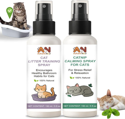 Cat Litter Training Spray – 150Ml Natural Attractant for Cats & Kittens – Helps Guide Proper Litter Box Use – Indoor Toilet Training Aid11