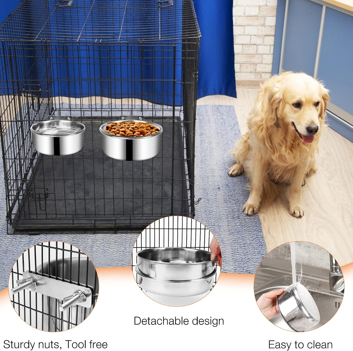 dog-crate-water-and-food-bowl-shineme-stainless-steel-dogs-bowls-hanging-2-pack-for-cage-crate-kennel-spill-proof-dog-bowl-for-medium-and-small-sized-dogs-cats-pets-6-3-2-6-5-5-2-4