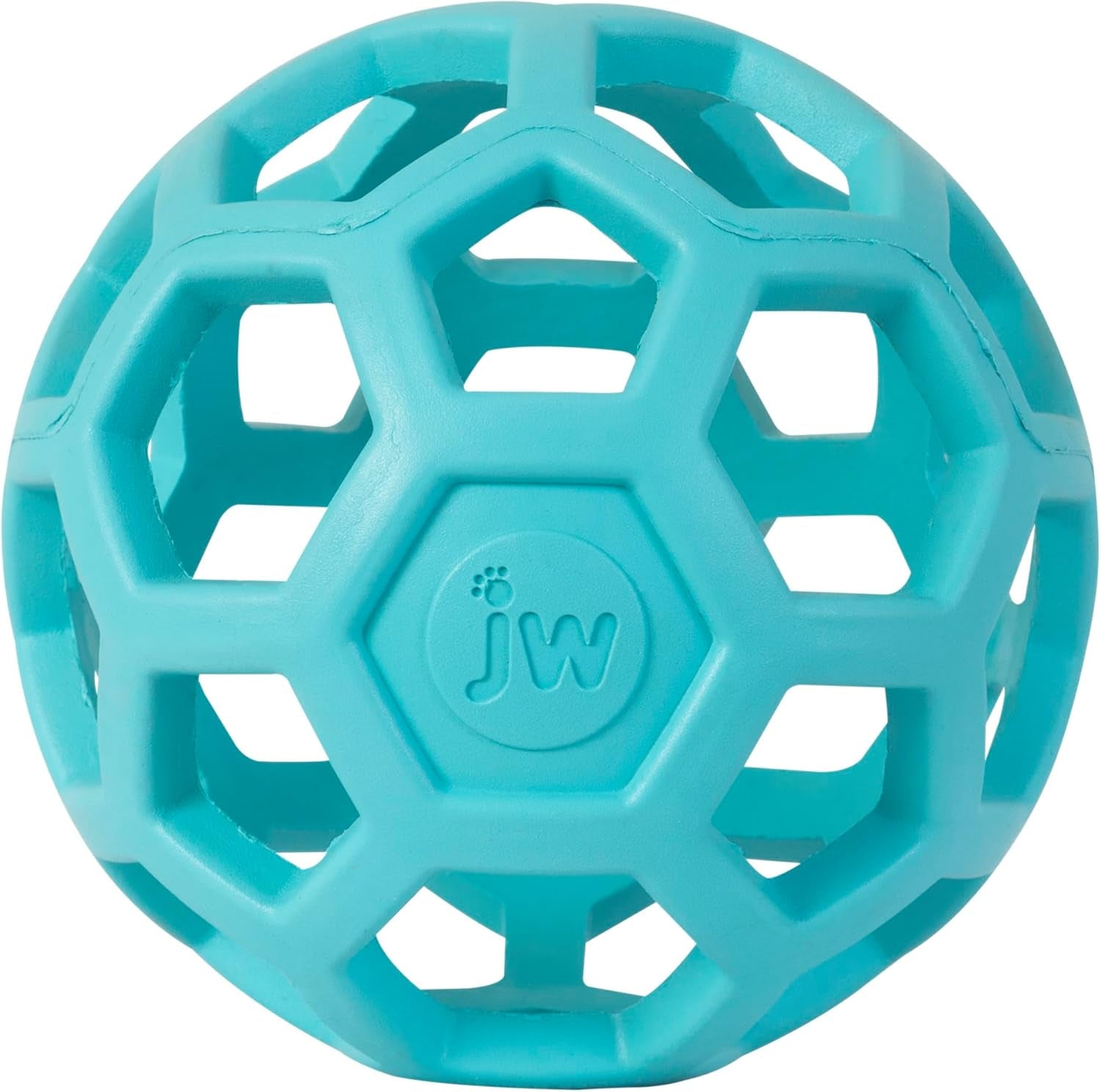 jw-pet-hol-ee-roller™-dog-toy-puzzle-ball-natural-rubber-small-3-inch-diameter-pink