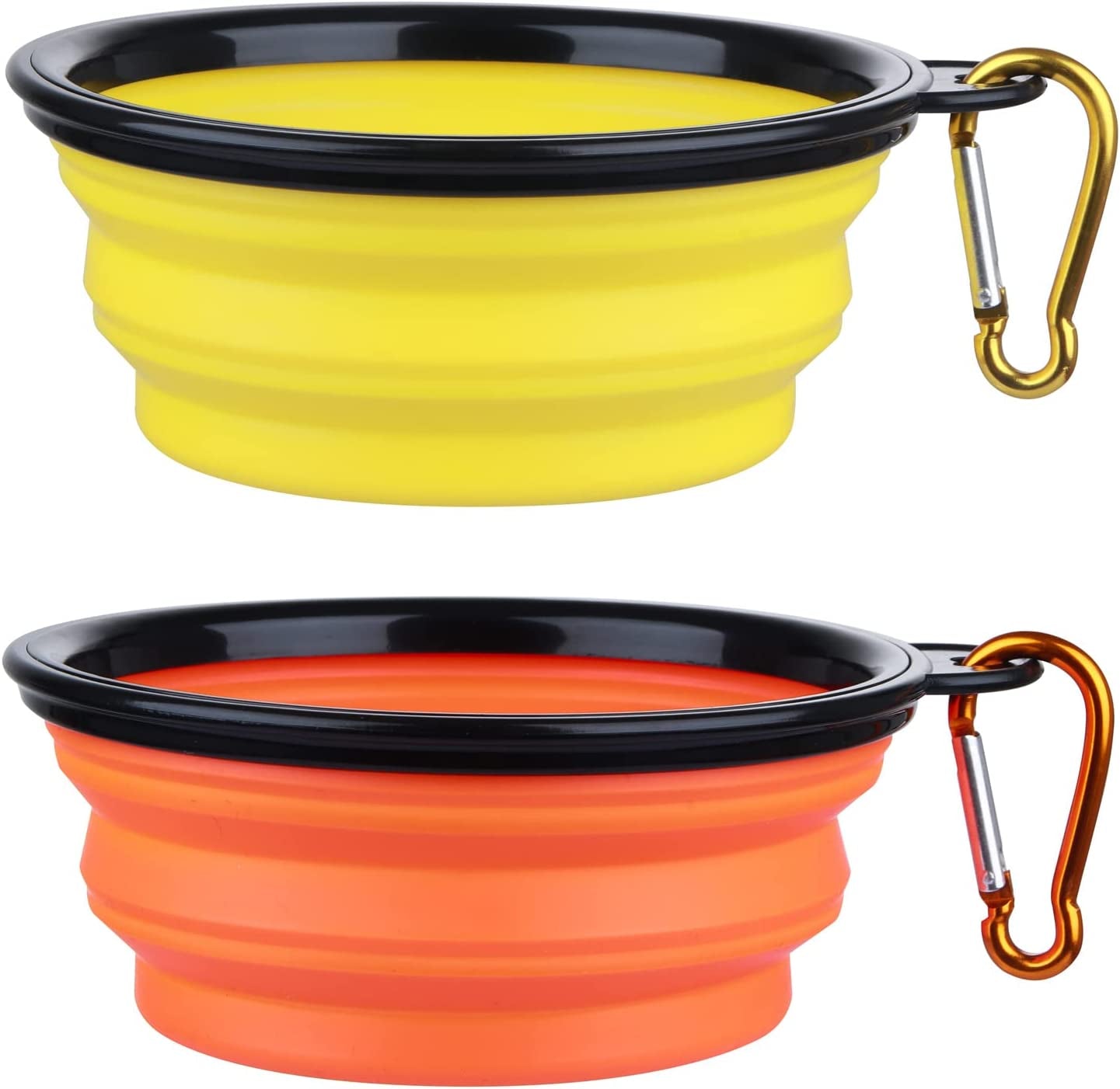 dog-bowl-pet-collapsible-bowls-2-pack-for-cats-dogs-portable-pet-feeding-watering-dish-for-walking-parking-traveling-with-2-carabiners-small-blue-green