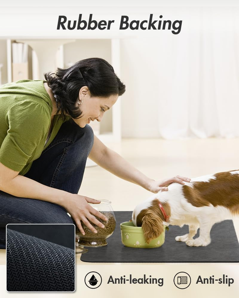 montvoo-absorbent-pet-feeding-mat-no-stains-pet-mat-for-food-and-water-bowl-quick-dry-cat-dog-food-mat-water-dispenser-mat-pet-supplies-mat-dog-water-bowl-mat-for-messy-drinker-darkgrey-12x19