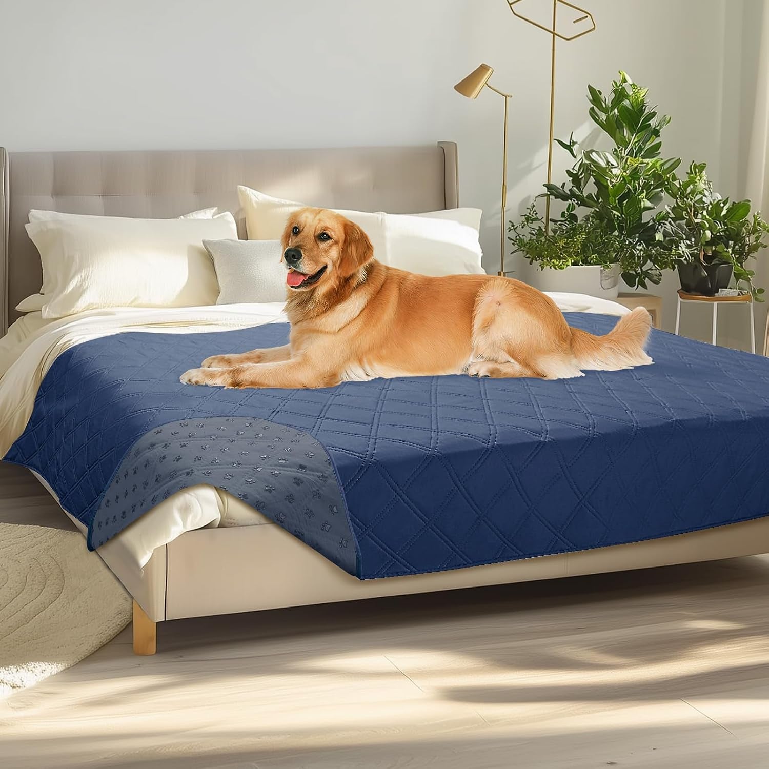 luciphia-100-waterproof-couch-cover-blanket-for-dogs-anti-slip-pet-couch-protector-sofa-mat-puppy-cat-blanket-with-non-slip-bottom-navy-blue-30x70-inch