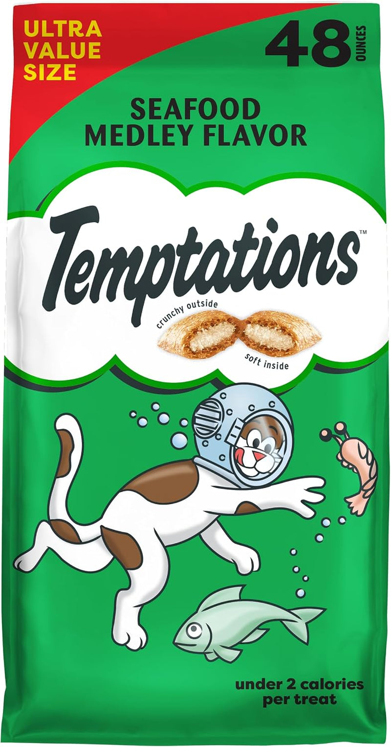 temptations-classic-crunchy-and-soft-cat-treats-seafood-medley-30-oz-under-2-calories-per-treat-100-complete-balanced-adult-cat-nutrition-resealable-tub-use-as-snack-meal-or-food-topper