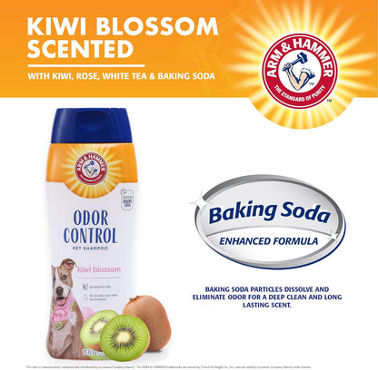Arm & Hammer Deodorizing Dog Shampoo, Kiwi Blossom, 20 Fl Oz | Tearless, Moisturizing Baking Soda Formula for Sensitive Skin; Safe for Dogs and Puppies during Regular Baths5