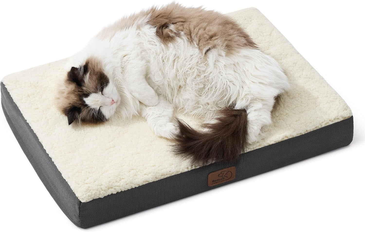 bedsure-washable-dog-beds-large-sized-dog-with-comfy-sherpa-36x27in-grey-orthopedic-egg-crate-foam-comfort-support-flat-rectangle-pet-mat-non-slip-bottom-removable-cover-for-large-breed-up-to-55-lbs