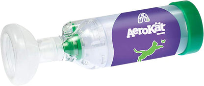 Aerokat the Original Feline Aerosol Chamber Inhaler Spacer for Cats and Kittens with Exclusive Flow-Vu Indicator1