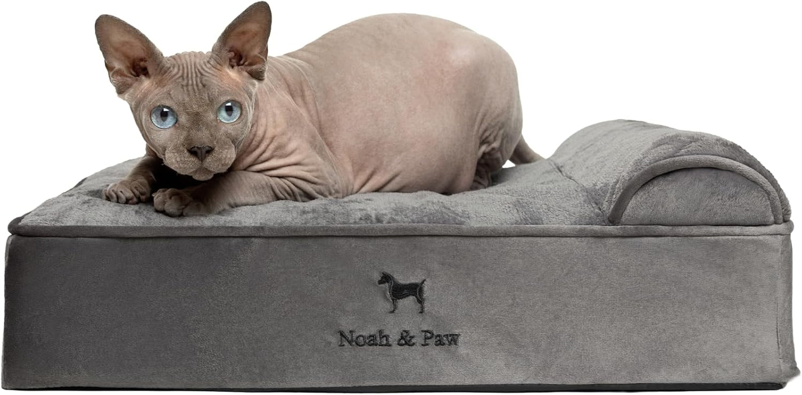 noah-paw-large-dog-bed-35x25x8-7-inch-orthopedic-dog-beds-eggshell-memory-foam-infused-with-cooling-gel-water-resistant-machine-washable-includes-inner-cover-velvet-collection